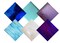 Wissmach 6 Sheet Mixed Color Variety Stained Glass and Mosaic Glass